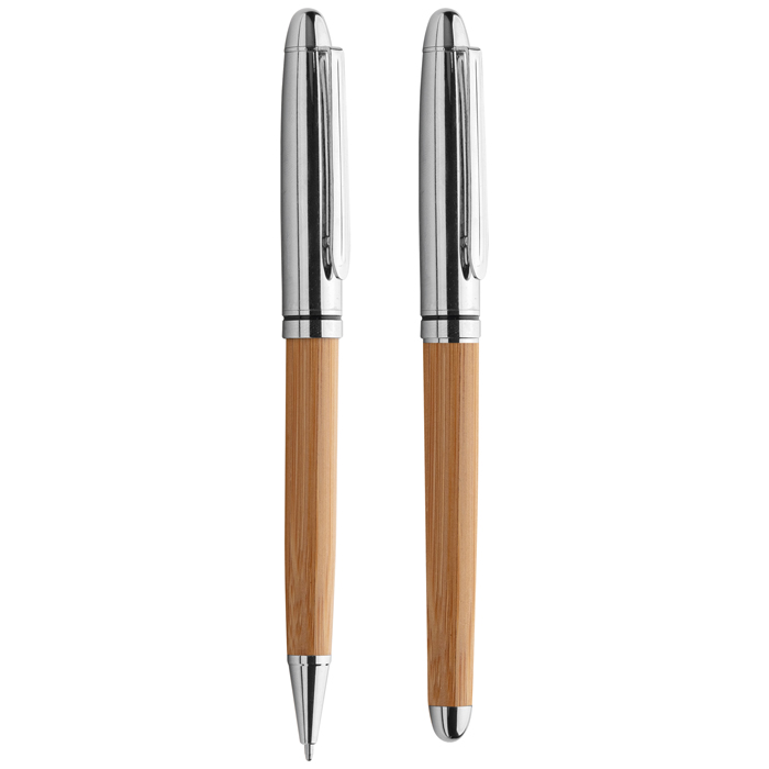 WOOD SET personalizzata con logo